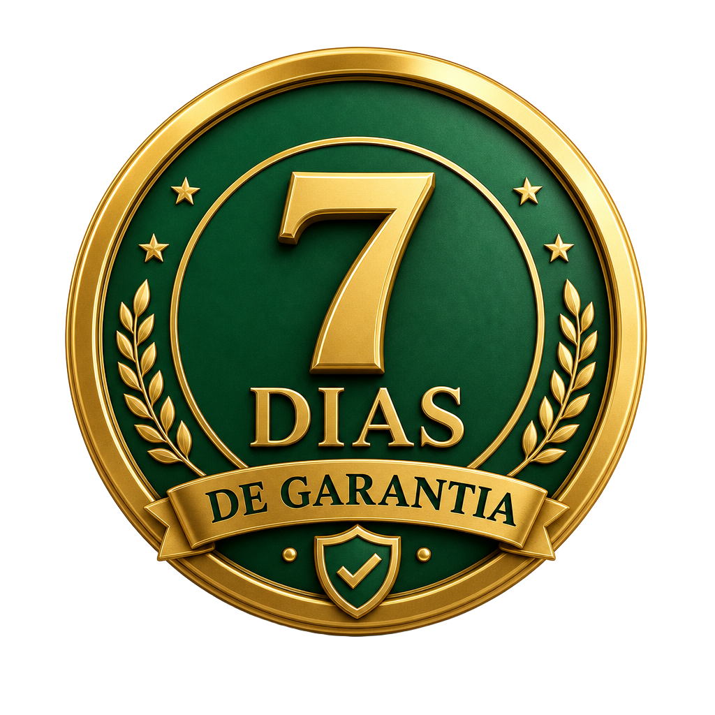 7 dias de garantia